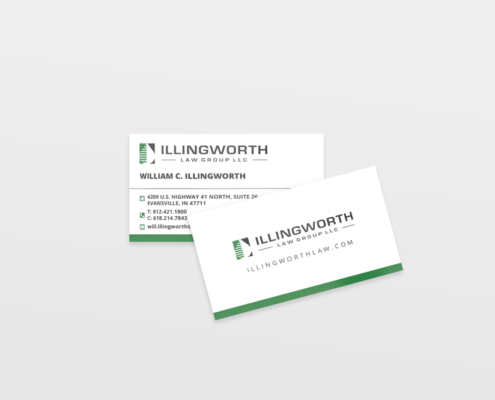 Illingworth Law Business Card Design
