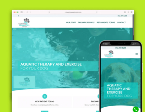 Canine Aquatic Center Website