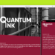 Mockup of Quantum Ink Website