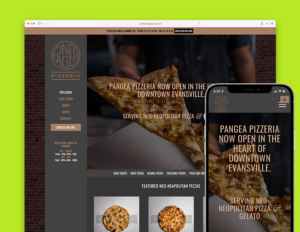 Pangea Pizzeria Website